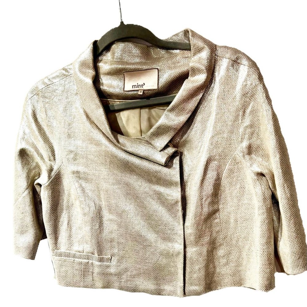 Mint Jodi Arnold - Silver Jacket Size 6
